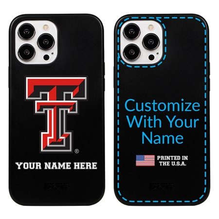 Collegiate  Case for iPhone 13 Pro Max - Texas Tech Red Raiders  (Black Case)
