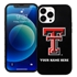 Collegiate  Case for iPhone 13 Pro Max - Texas Tech Red Raiders  (Black Case)
