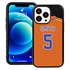 Personalized Baseball Jersey Case for iPhone 13 Pro – Hybrid – (Black Case)
