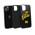 Guard Dog Michigan Wolverines - Go Blue Hybrid Case for iPhone 13 Mini

