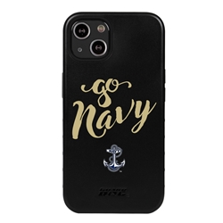 
Guard Dog Navy Midshipmen - Go Navy Hybrid Case for iPhone 13 Mini
