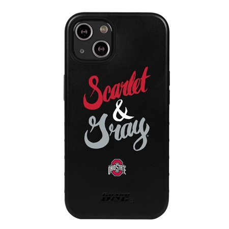 Guard Dog Ohio State Buckeyes - Scarlet & Gray® Hybrid Case for iPhone 13 Mini
