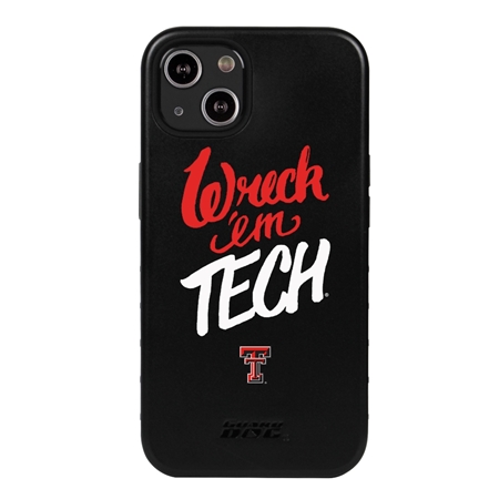 Guard Dog Texas Tech Red Raiders - Wreck 'em Tech® Hybrid Case for iPhone 13 Mini
