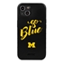 Guard Dog Michigan Wolverines - Go Blue Hybrid Case for iPhone 13
