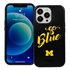 Guard Dog Michigan Wolverines - Go Blue Hybrid Case for iPhone 13 Pro
