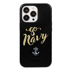
Guard Dog Navy Midshipmen - Go Navy Hybrid Case for iPhone 13 Pro