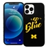 Guard Dog Michigan Wolverines - Go Blue Hybrid Case for iPhone 13 Pro Max
