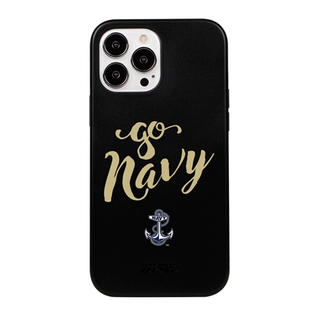 Guard Dog Navy Midshipmen - Go Navy Hybrid Case for iPhone 13 Pro Max
