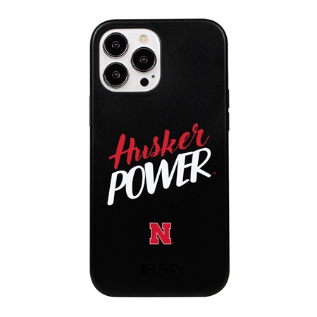 Guard Dog Nebraska Cornhuskers - Husker Power Hybrid Case for iPhone 13 Pro Max
