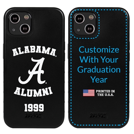 Collegiate Alumni Case for iPhone 13 Mini - Hybrid Alabama Crimson Tide - Personalized
