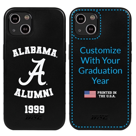 Collegiate Alumni Case for iPhone 13 Mini - Hybrid Alabama Crimson Tide - Personalized
