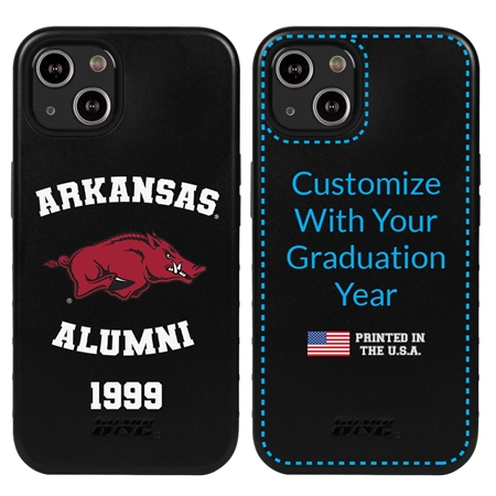 Collegiate Alumni Case for iPhone 13 Mini - Hybrid Arkansas Razorbacks - Personalized
