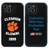 Collegiate Alumni Case for iPhone 13 Mini - Hybrid Clemson Tigers - Personalized
