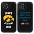Collegiate Alumni Case for iPhone 13 Mini - Hybrid Iowa Hawkeyes - Personalized

