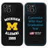 Collegiate Alumni Case for iPhone 13 Mini - Hybrid Michigan Wolverines - Personalized
