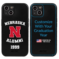 
Collegiate Alumni Case for iPhone 13 Mini - Hybrid Nebraska Cornhuskers - Personalized