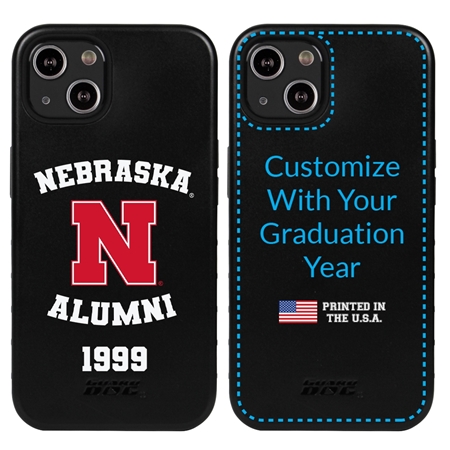 Collegiate Alumni Case for iPhone 13 Mini - Hybrid Nebraska Cornhuskers - Personalized
