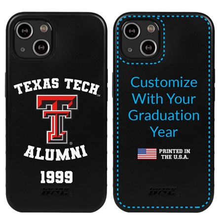 Collegiate Alumni Case for iPhone 13 Mini - Hybrid Texas Tech Red Raiders - Personalized
