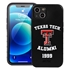 Collegiate Alumni Case for iPhone 13 Mini - Hybrid Texas Tech Red Raiders - Personalized
