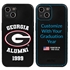 Collegiate Alumni Case for iPhone 13 - Hybrid Georgia Bulldogs - Personalized
