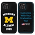 Collegiate Alumni Case for iPhone 13 - Hybrid Michigan Wolverines - Personalized
