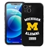 Collegiate Alumni Case for iPhone 13 - Hybrid Michigan Wolverines - Personalized
