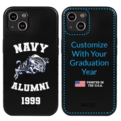 
Collegiate Alumni Case for iPhone 13 - Hybrid Navy Midshipmen - Personalized