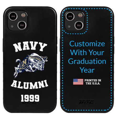 Collegiate Alumni Case for iPhone 13 - Hybrid Navy Midshipmen - Personalized
