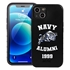 Collegiate Alumni Case for iPhone 13 - Hybrid Navy Midshipmen - Personalized
