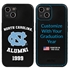 Collegiate Alumni Case for iPhone 13 - Hybrid North Carolina Tar Heels - Personalized
