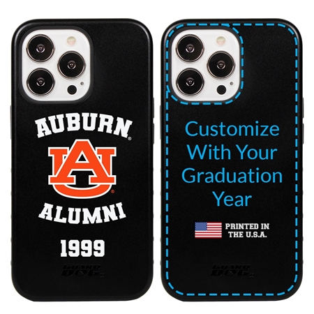 Collegiate Alumni Case for iPhone 13 Pro - Hybrid Auburn Tigers - Personalized
