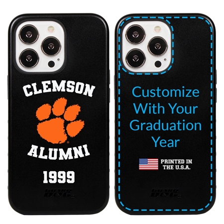 Collegiate Alumni Case for iPhone 13 Pro - Hybrid Clemson Tigers - Personalized
