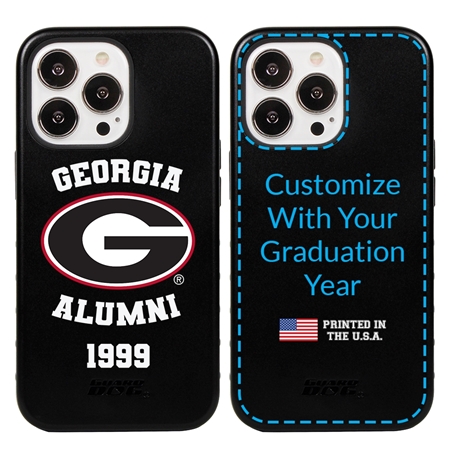 Collegiate Alumni Case for iPhone 13 Pro - Hybrid Georgia Bulldogs - Personalized
