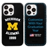 Collegiate Alumni Case for iPhone 13 Pro - Hybrid Michigan Wolverines - Personalized
