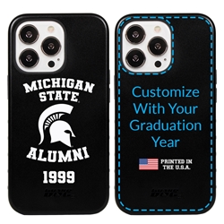 
Collegiate Alumni Case for iPhone 13 Pro - Hybrid Michigan State Spartans - Personalized