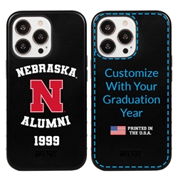 
Collegiate Alumni Case for iPhone 13 Pro - Hybrid Nebraska Cornhuskers - Personalized