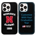 Collegiate Alumni Case for iPhone 13 Pro - Hybrid Nebraska Cornhuskers - Personalized
