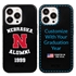 Collegiate Alumni Case for iPhone 13 Pro - Hybrid Nebraska Cornhuskers - Personalized
