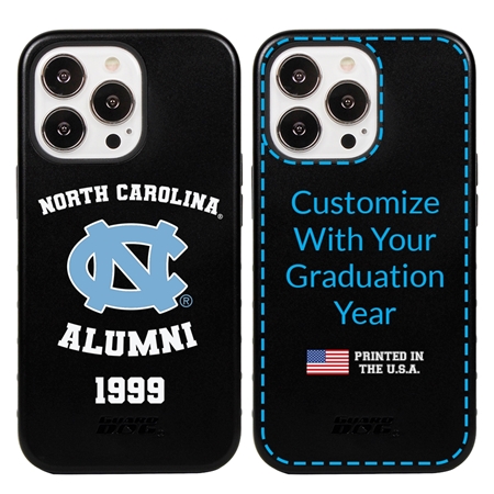 Collegiate Alumni Case for iPhone 13 Pro - Hybrid North Carolina Tar Heels - Personalized
