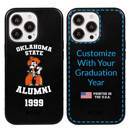 Collegiate Alumni Case for iPhone 13 Pro - Hybrid Oklahoma State Cowboys - Personalized
