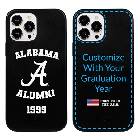 Collegiate Alumni Case for iPhone 13 Pro Max - Hybrid Alabama Crimson Tide - Personalized
