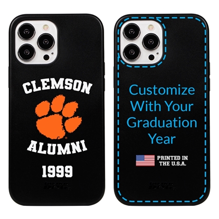 Collegiate Alumni Case for iPhone 13 Pro Max - Hybrid Clemson Tigers - Personalized
