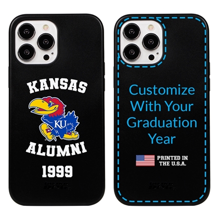 Collegiate Alumni Case for iPhone 13 Pro Max - Hybrid Kansas Jayhawks - Personalized
