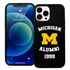 Collegiate Alumni Case for iPhone 13 Pro Max - Hybrid Michigan Wolverines - Personalized
