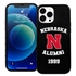 Collegiate Alumni Case for iPhone 13 Pro Max - Hybrid Nebraska Cornhuskers - Personalized
