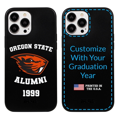 Collegiate Alumni Case for iPhone 13 Pro Max - Hybrid Oregon State Beavers - Personalized
