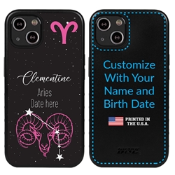 
Zodiac Astrology Case for iPhone 13 - Hybrid - Aries - Personalized