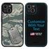 Military Case for iPhone 13 Mini - Hybrid - DogTag ABU Camo
