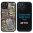 Military Case for iPhone 13 Mini - Hybrid - DogTag Ops Camo
