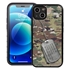 Military Case for iPhone 13 Mini - Hybrid - DogTag Ops Camo
